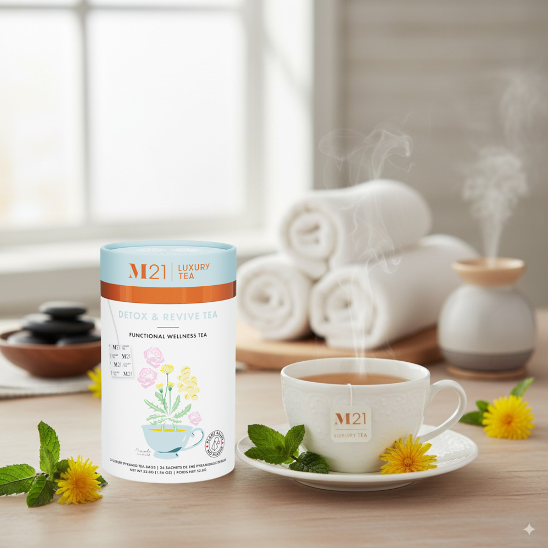 Detox and Revive Luxury Herbal tea - 24ct Canister